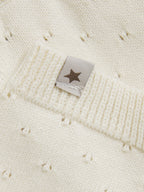 Gebreid broekje - Biologisch katoen - Antique White - Pants Knit Pointelle - Huttelihut - lifestyle - afbeelding 2