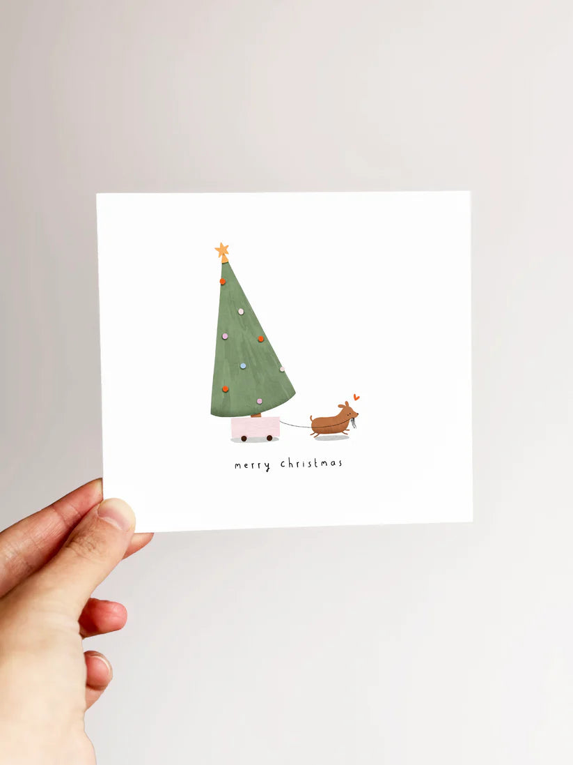 Setje van 8 kerstkaarten incl. enveloppen en stickervel - Alijt