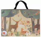 Vloerpuzzel 40 stukjes bos - 80x35 cm - Egmont Toys - productfoto