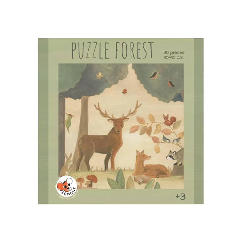 Puzzel Bos 36 St. - FSC karton - 3+ jaar - Egmont Toys