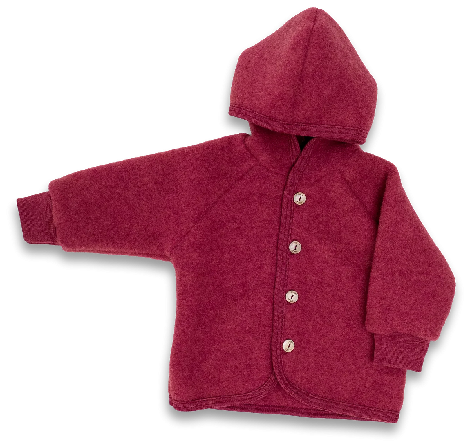 Jasje wol fleece - Biologisch merino wol - Engel Natur - productfoto - afbeelding 8