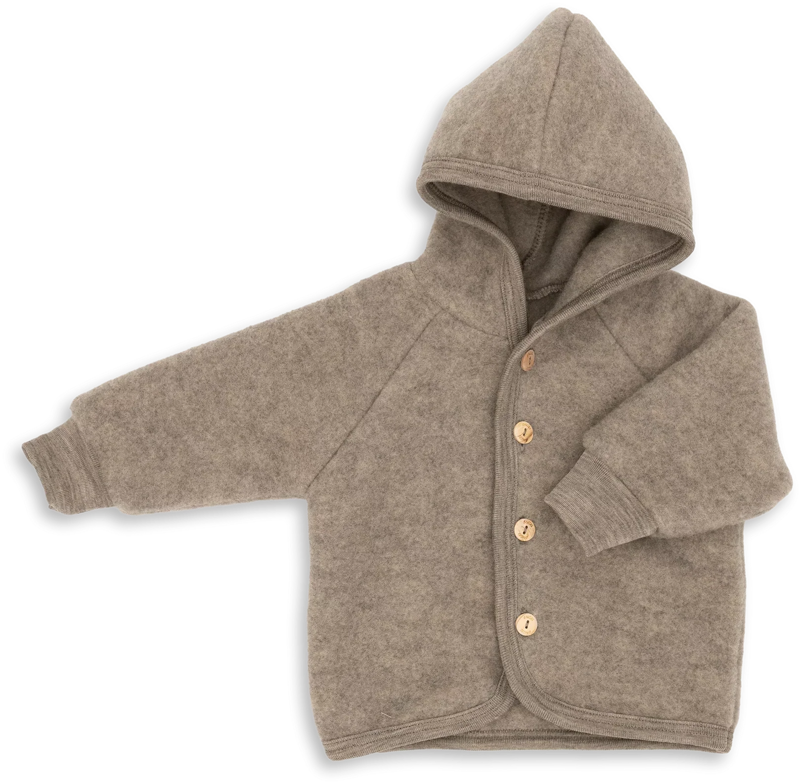 Jasje wol fleece - Biologisch merino wol - Engel Natur - voorkant - afbeelding 3