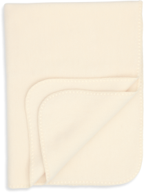 Baby Blanket Wool Fleece - Babydeken met festonsteek - Engel Natur