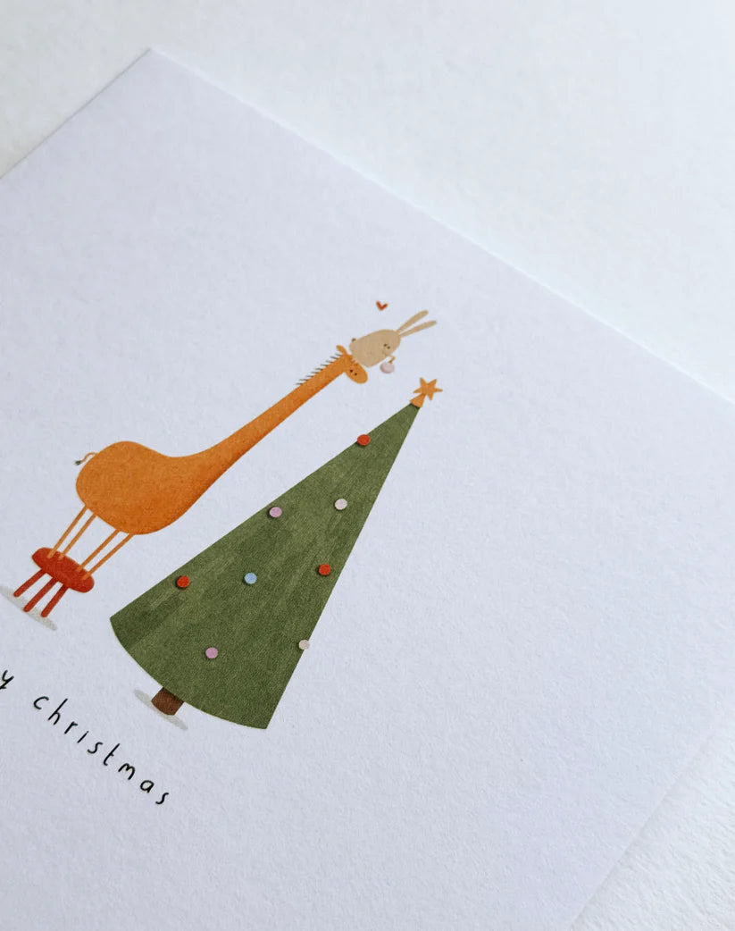 Setje van 8 kerstkaarten incl. enveloppen en stickervel - Alijt