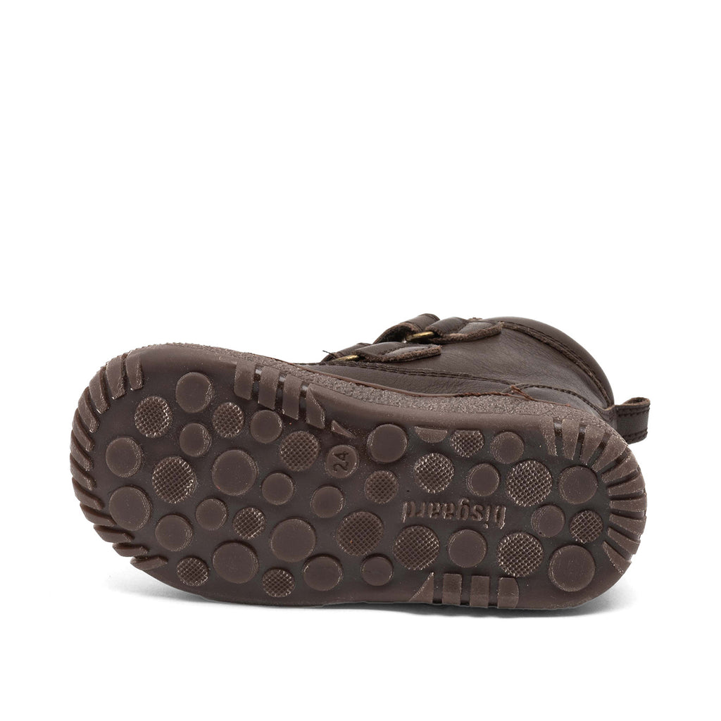 Wachterdichte schoenen - Ellis tex - Mocha - Bisgaard- onderzijde