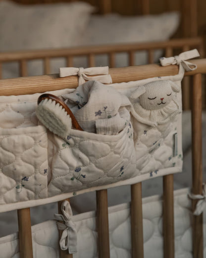 Viola Satin Quilted Bed Bag - Bedpocket - Garbo & Friends