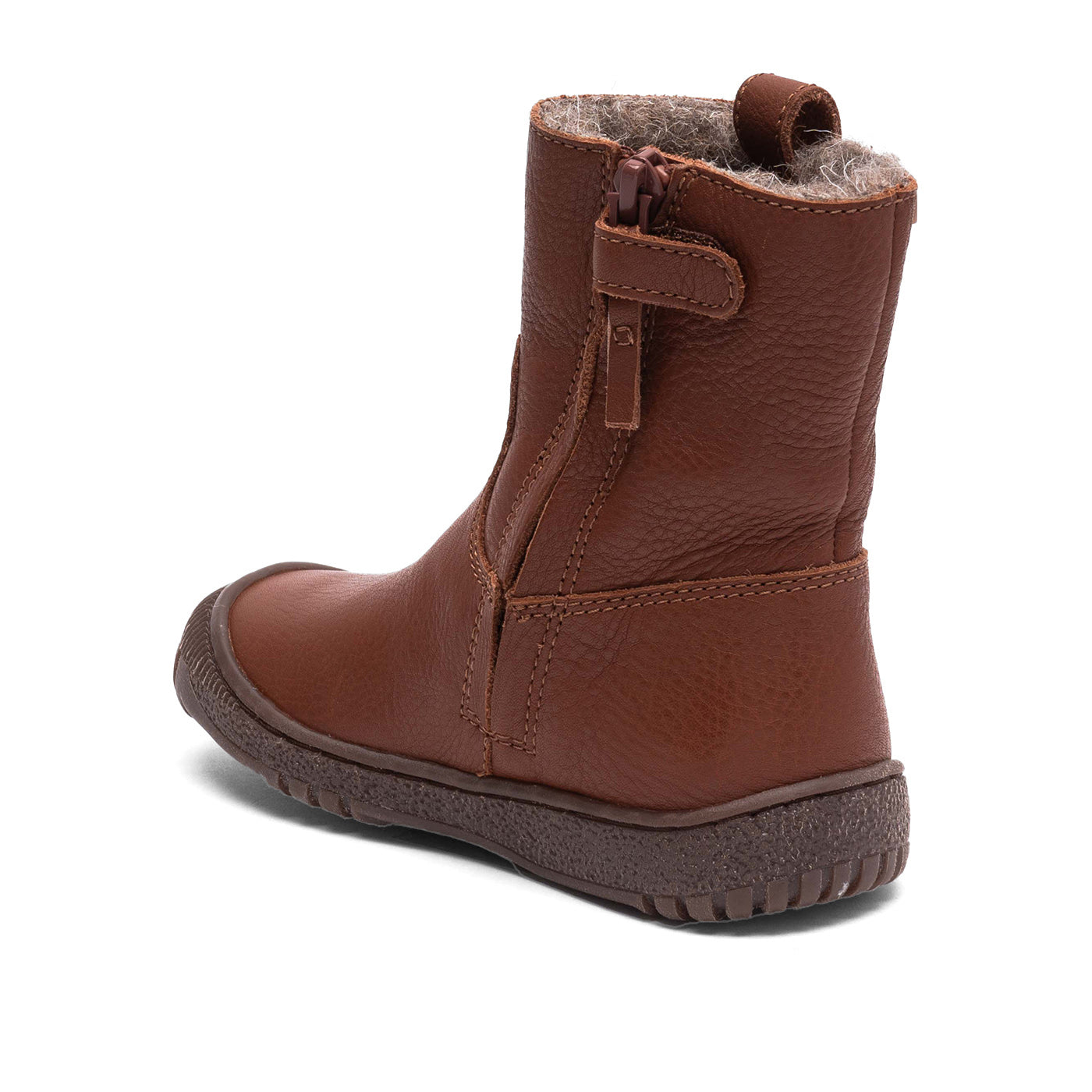 Wachterdichte laarsjes - Elina TEX - Cognac - Bisgaard - achterkant