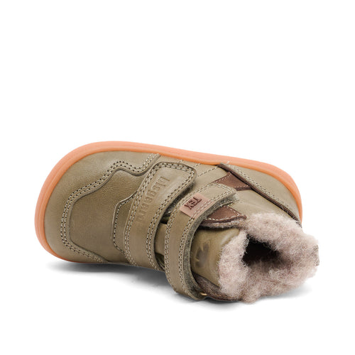 Barefoot Becky TEX Winter Shoe – Sage – Waterproof & Wool Lined – Bisgaard