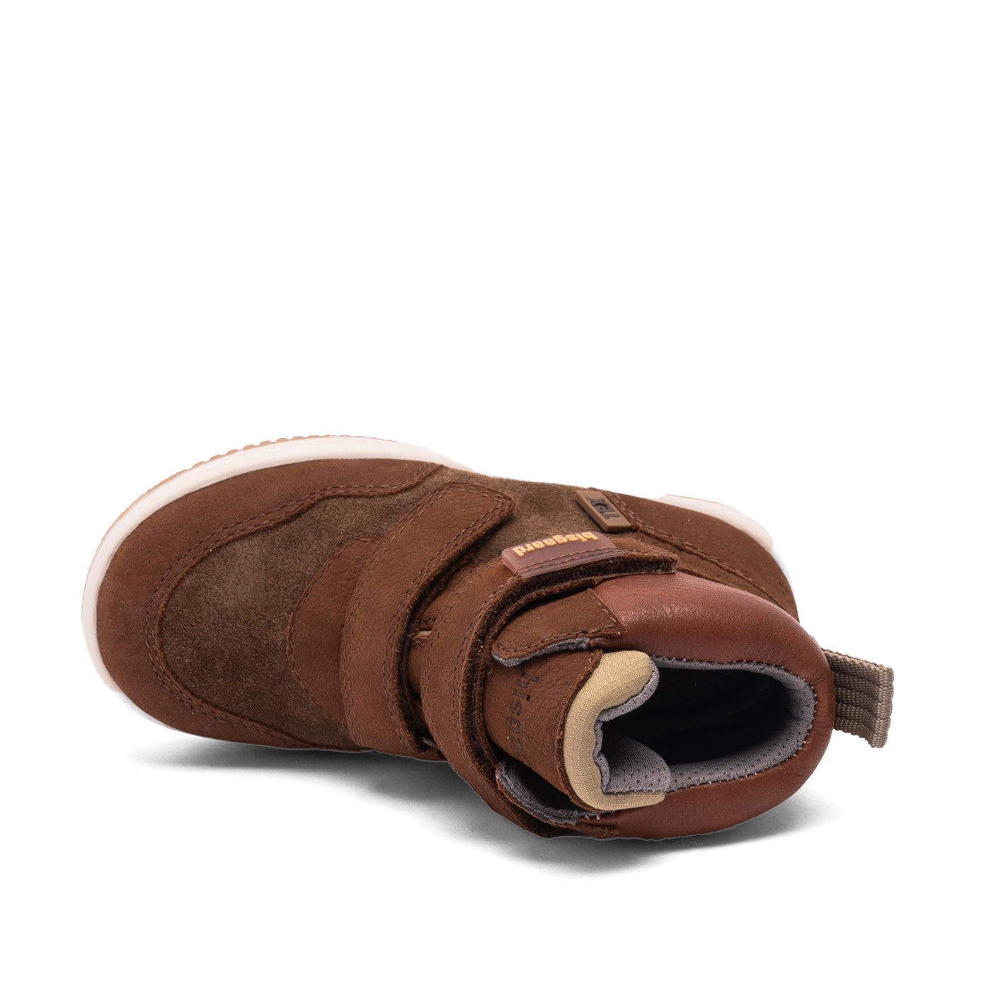 Waterdichte sneakers - Matty tex - Bruin - Leer - Bisgaard - liggend bovenaanzicht