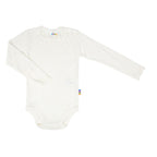 Pointelle romper lange mouw - Wol & zijde - Joha