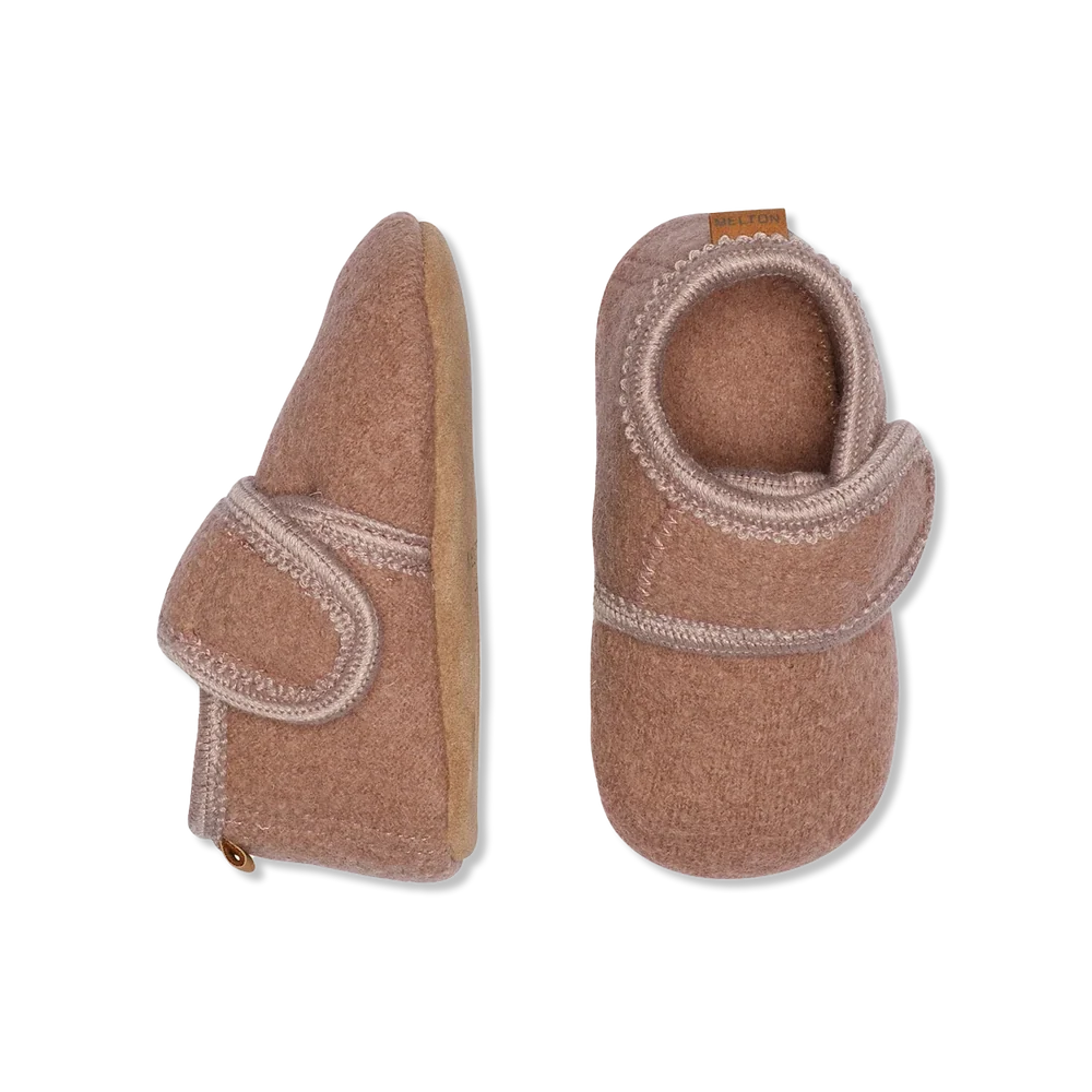 Wollen slofjes - Classic Wool Slippers - Binnenschoen - Fawn - MELTON