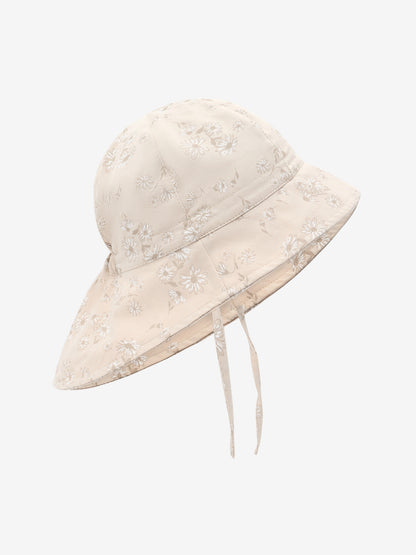 Zonnehoedje UPF 30 - Met strikje - Katoen - Sun hat w. string - En Fant