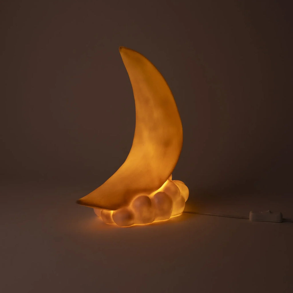 Maan nachtlampje - Crescent Moon Night Lamp - LED lamp voor kinderkamer - Egmont Toys - productfoto - afbeelding 2