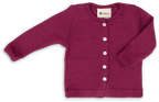 Babyvestje - Wol/Zijde - Baby Cardigan - Engel Natur