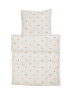 Baby dekbedovertrek – Farm Living White – 100% katoen – Smallstuff