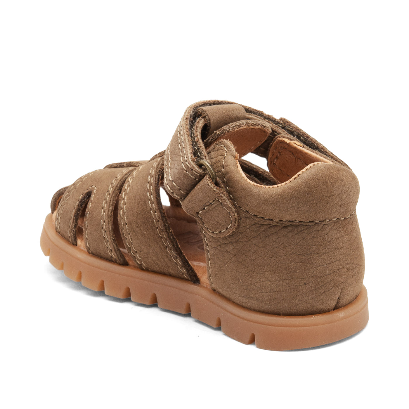 Leren sandalen Frans - Gesloten teen - Earth/Bruin - Bisgaard