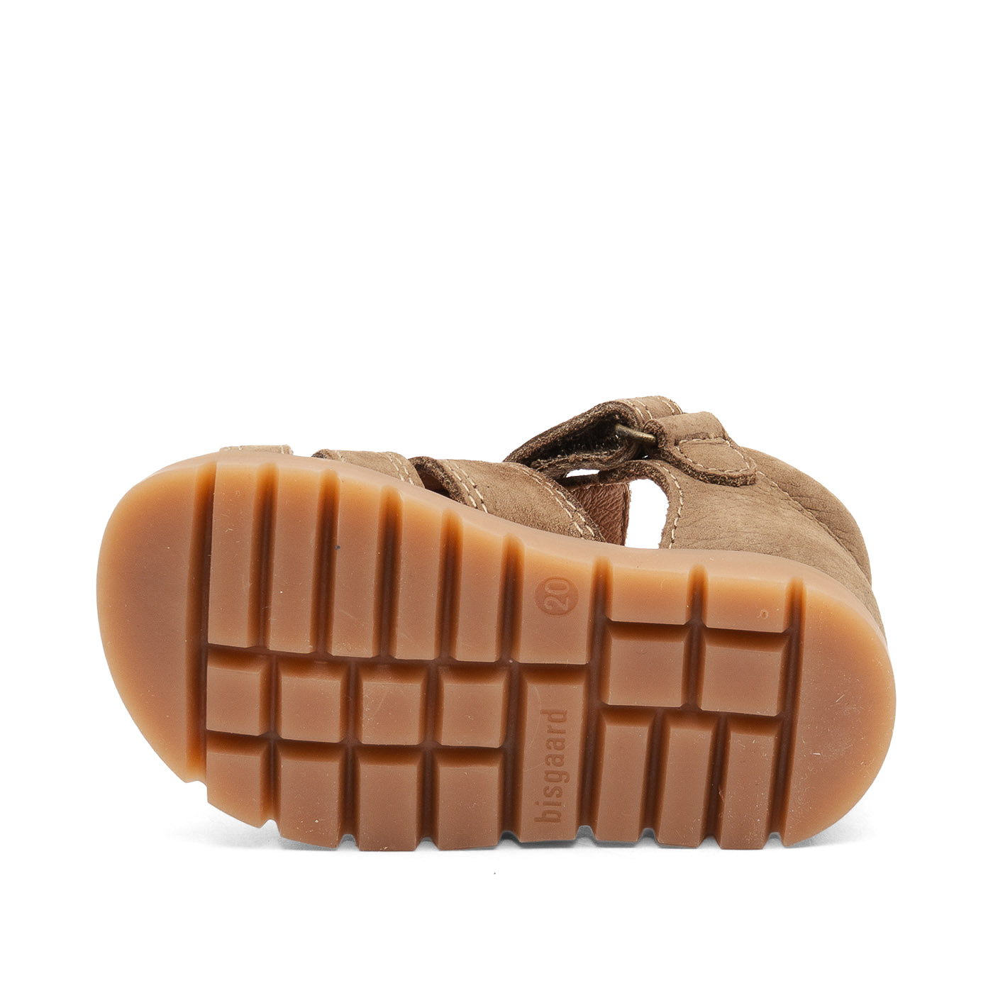 Leren sandalen Frans - Gesloten teen - Earth/Bruin - Bisgaard