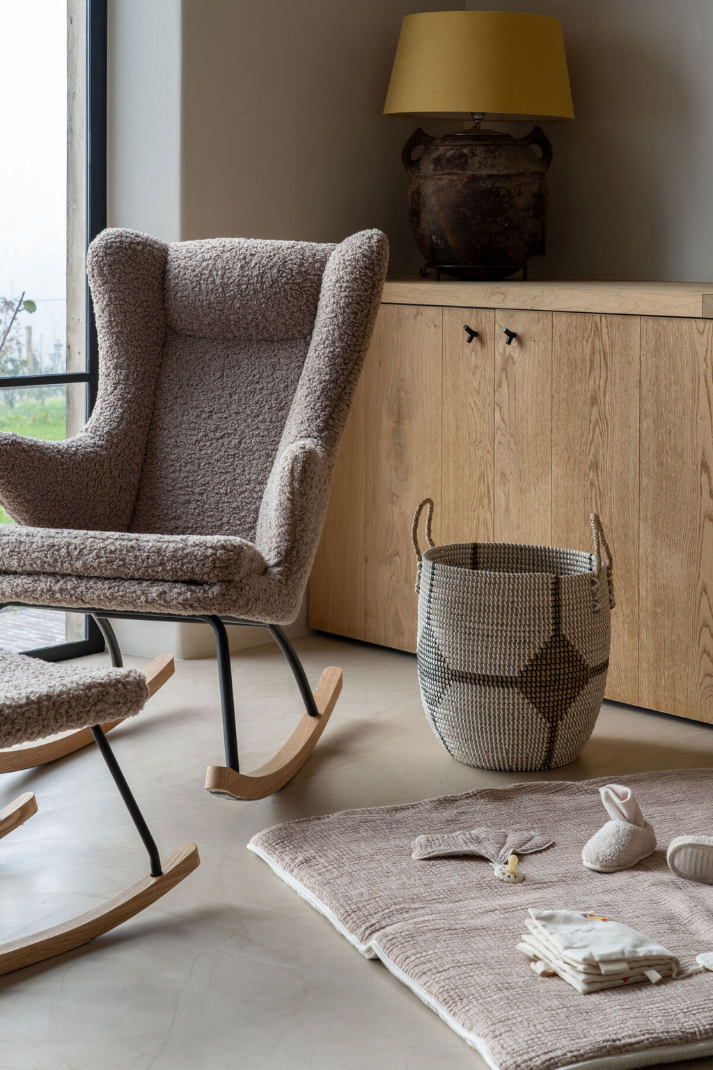 Rocking Chair De Luxe Adult Teddy - Bison of Stone - Schommelstoel - Quax - productfoto - afbeelding 9