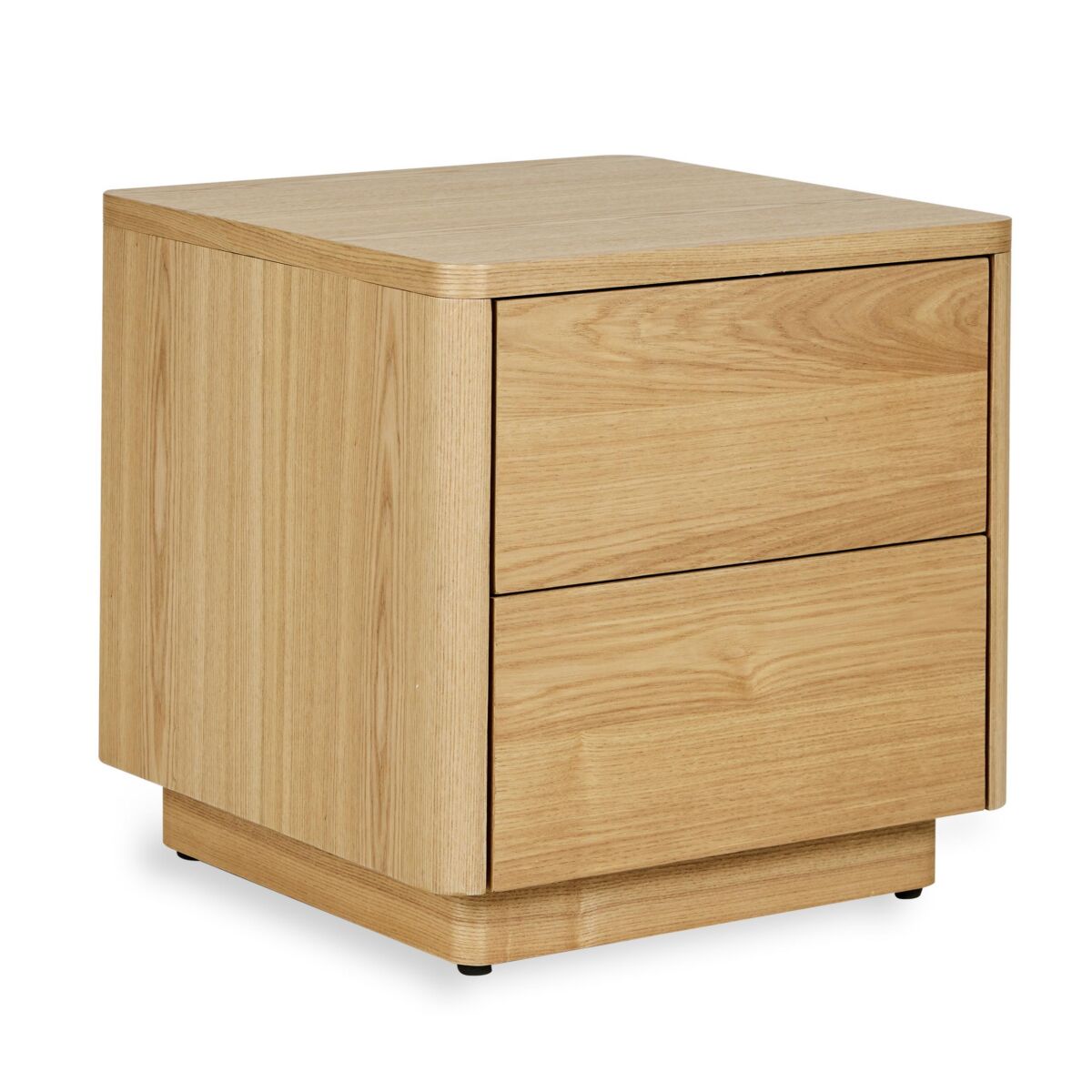 Nachtkast met 2 lades - Natural Ash - Quax - productfoto