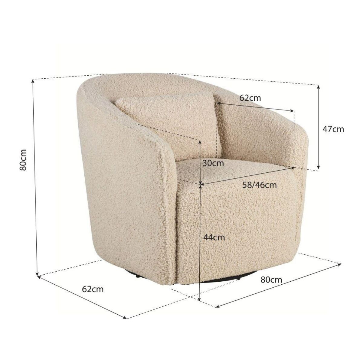 Gomi Swivel & Gliding Chair - Schommelstoel - Quax - productfoto - afbeelding 8