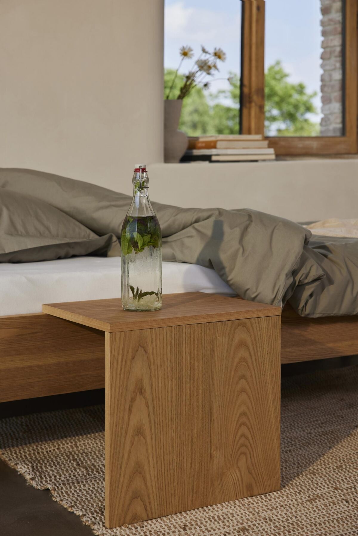Hai No Ki Junior Bed - Bijzettafel - Natural Ash - Quax - productfoto - afbeelding 2