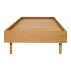 Hai No Ki Junior Bed - 200 x 90 cm - Natural Ash - Quax - productfoto - afbeelding 3