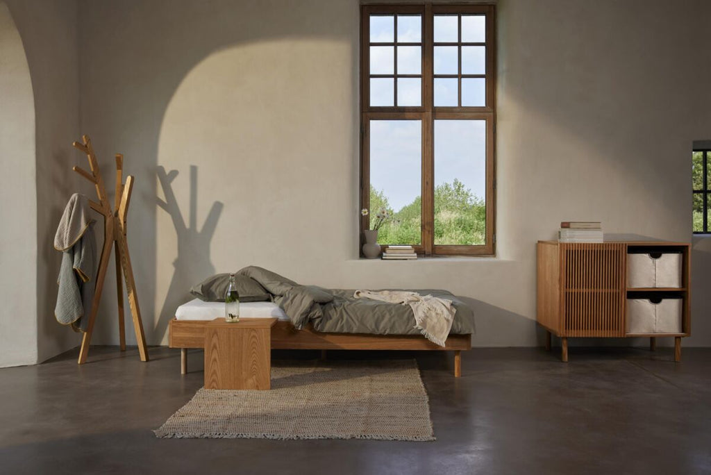 Hai No Ki Junior Bed - 200 x 90 cm - Natural Ash - Quax - verpakking - afbeelding 2
