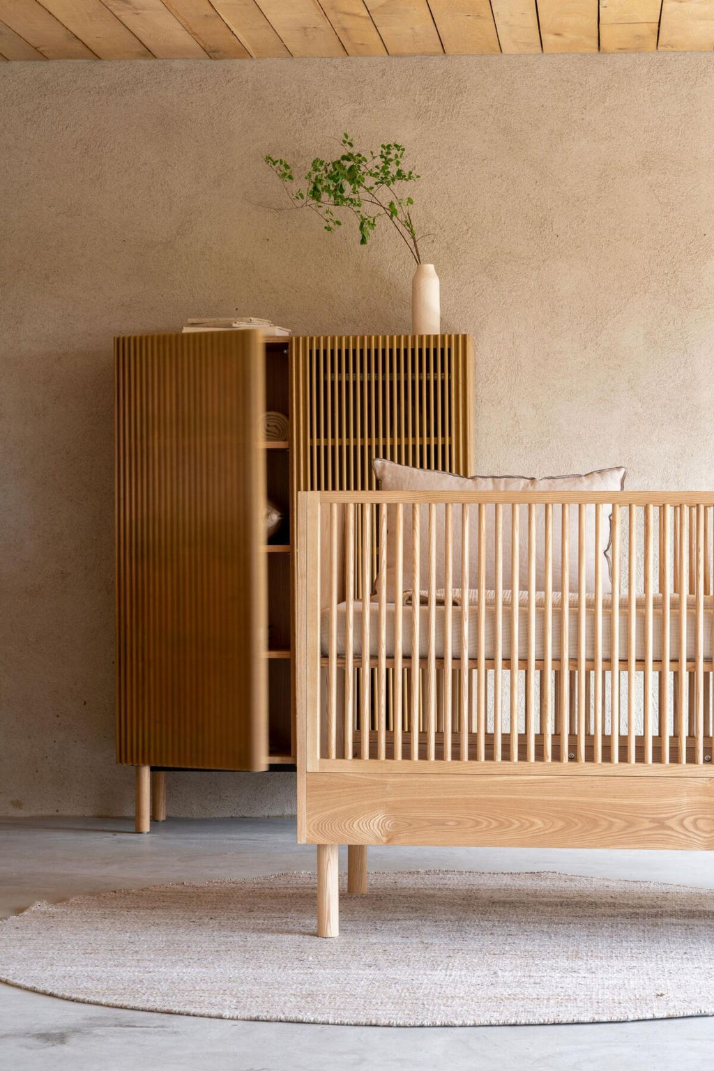 Hai No Ki Meegroeibed - 140 x 70 cm - Natural Ash - Quax - productfoto - afbeelding 9