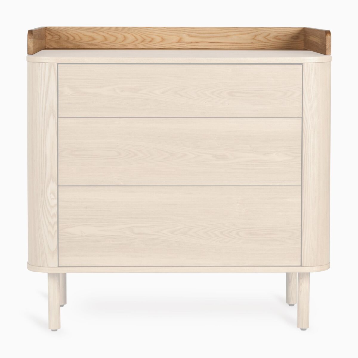 Hai No Ki & Yume Commode Extensie XL - Natural Ash - Quax - productfoto