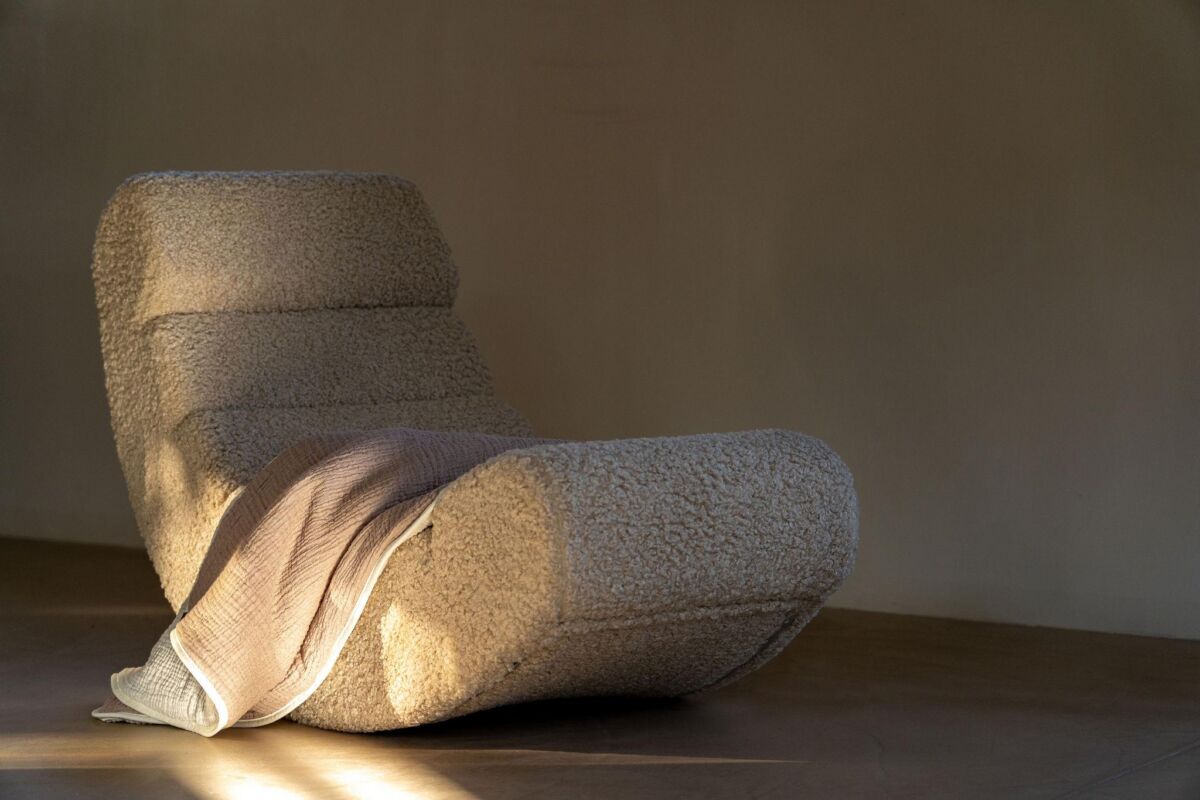 Banana Schommelstoel - Sheep/Bouclé - Quax - productfoto - afbeelding 5