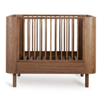 Yume Bed 110 × 70 cm – Lit évolutif en frêne – Walnut – Quax