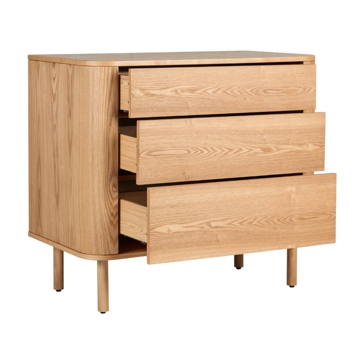 Yume Commode met Lades (3) - Natural Ash - Quax - productfoto - afbeelding 4