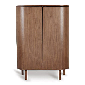 Yume Schrank runde Türen - Natural Ash - Quax