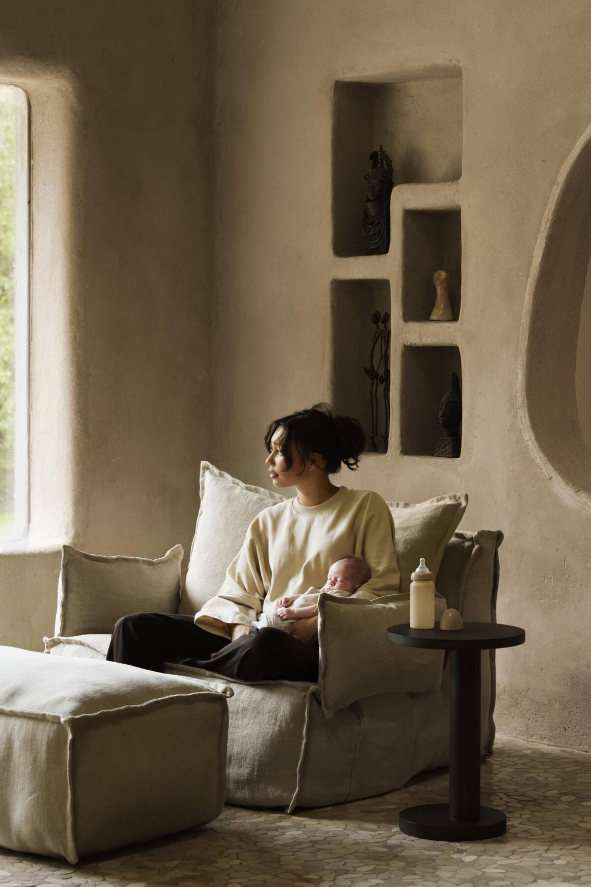Linen Lounger - Voedingsstoel - Quax - productfoto