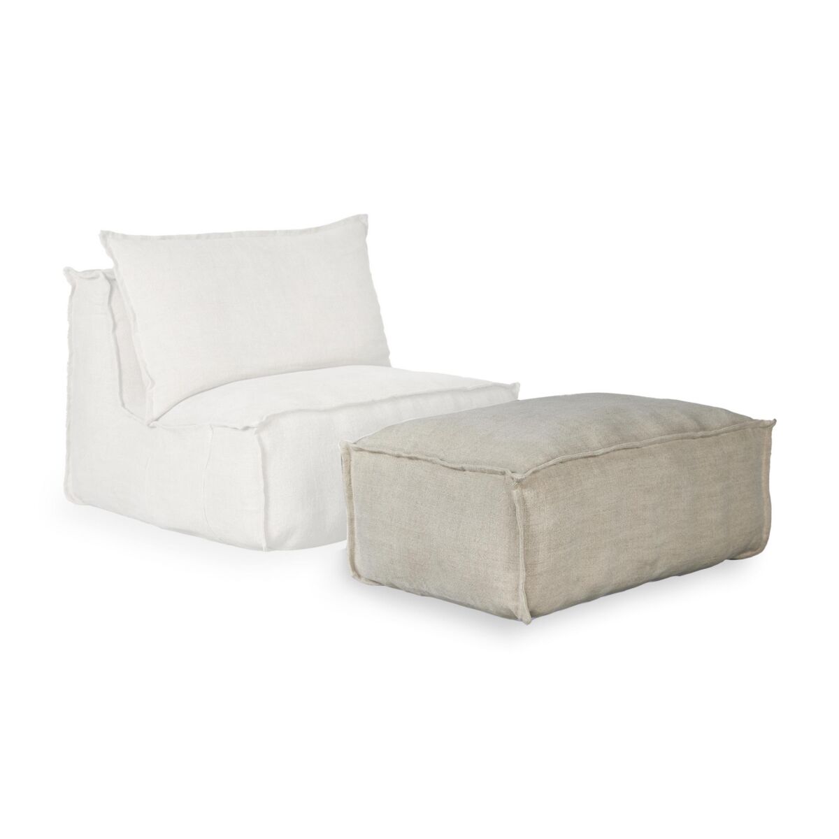Linen Ottoman - Quax - productfoto