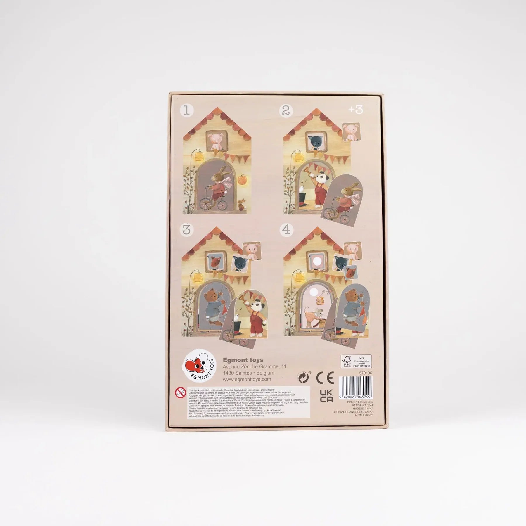 Multi-Layered Friends Puzzle - Lagenpuzzel voor kinderen - Egmont Toys - productfoto - afbeelding 4