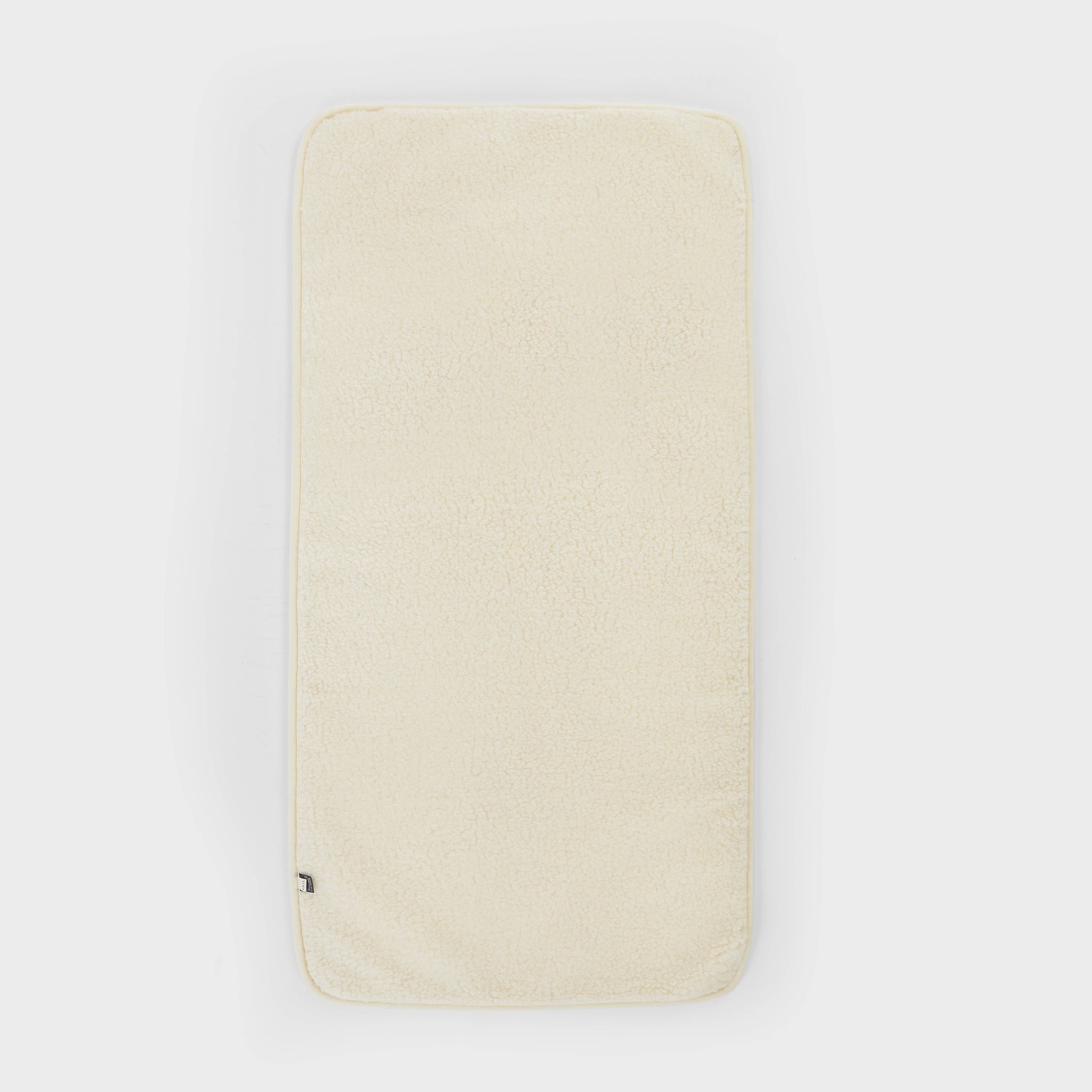 Onderlegger voor ledikant - 60x120cm - Merinowol - Naturel - Kico label - productfoto
