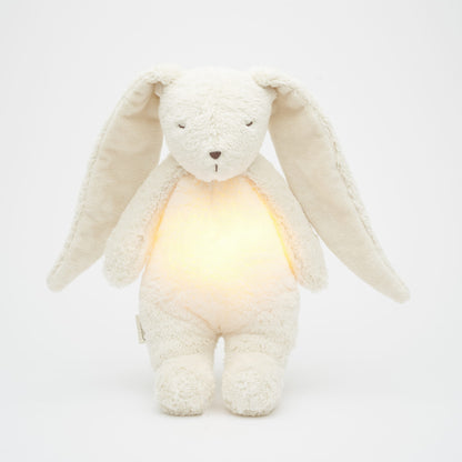 Moonie - The Humming Bunny 2.0 - Polar White - Knuffel met geluid