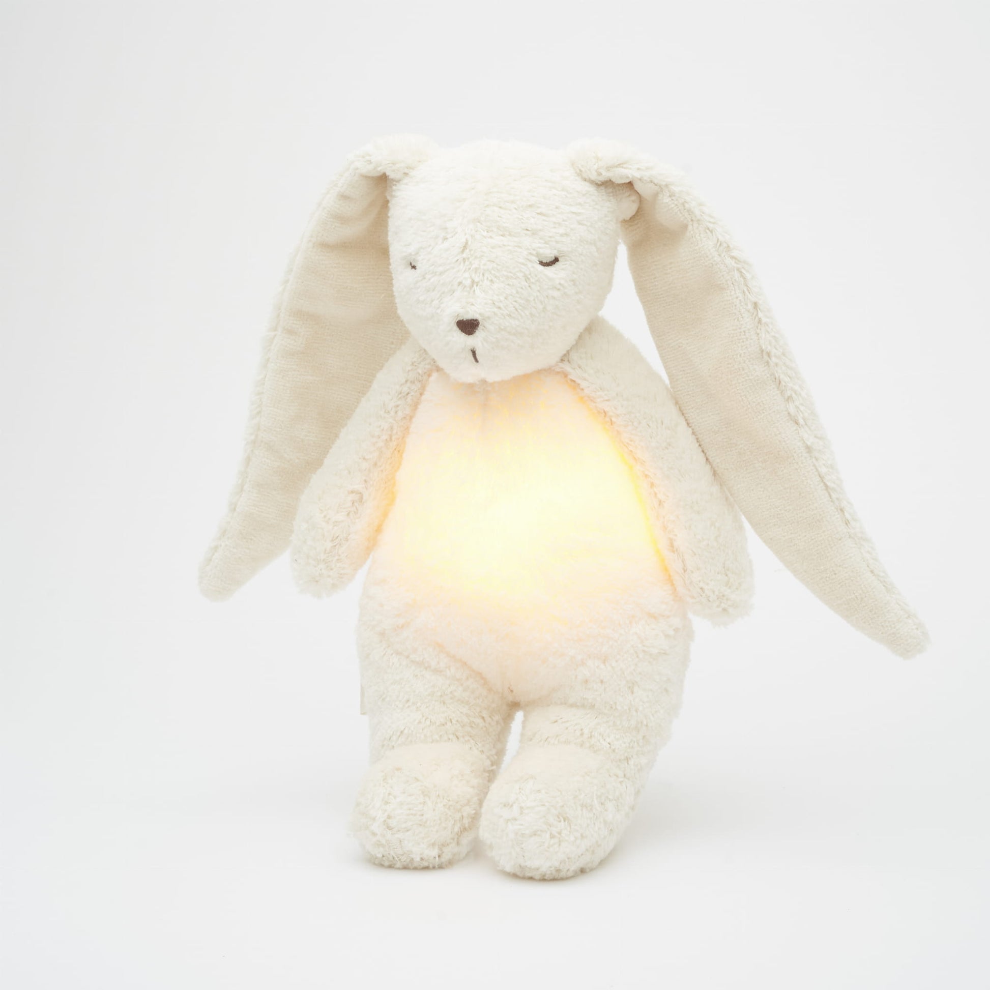 Moonie - The Humming Bunny 2.0 - Polar White - Knuffel met geluid