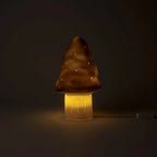 Nachtlamp Paddenstoel Klein – Chocolade met dimmer – 28 cm – Egmont Toys
