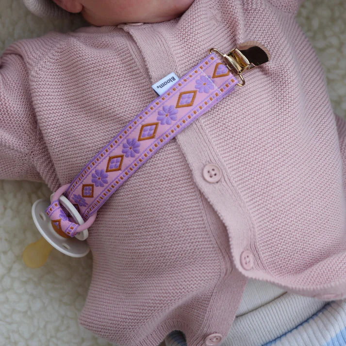 Speenkoord Cancun - Handgemaakt - Baby Bloom Clips - productfoto