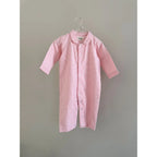Classic PJ Suit - Biologisch katoen - Tiny Check Pink - Lalaby
