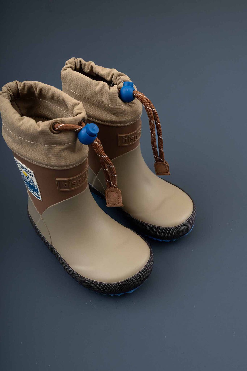Thermo Rubber Boots – Khaki – Wol gevoerd – Bisgaard