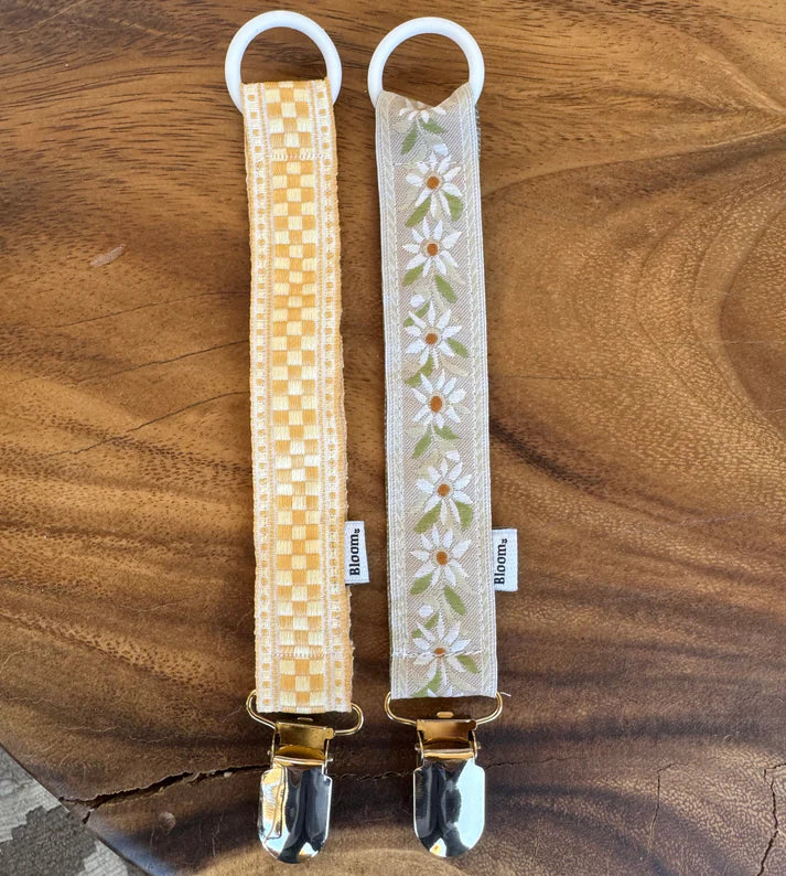 Schnullerkette Dublin - Handgemacht - Baby Bloom Clips