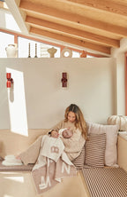 Alphabet Merino Biniblanket – Wiegdeken - 100% merinowol - 75×100 cm – BINIBAMBA