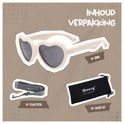 Zonnebril Maes 0 t/m 2 jaar - Hartje - Maesy