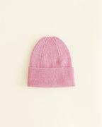 Gebreid mutsje - Fonzie newborn - Merino wol - HVID - productfoto - afbeelding 12
