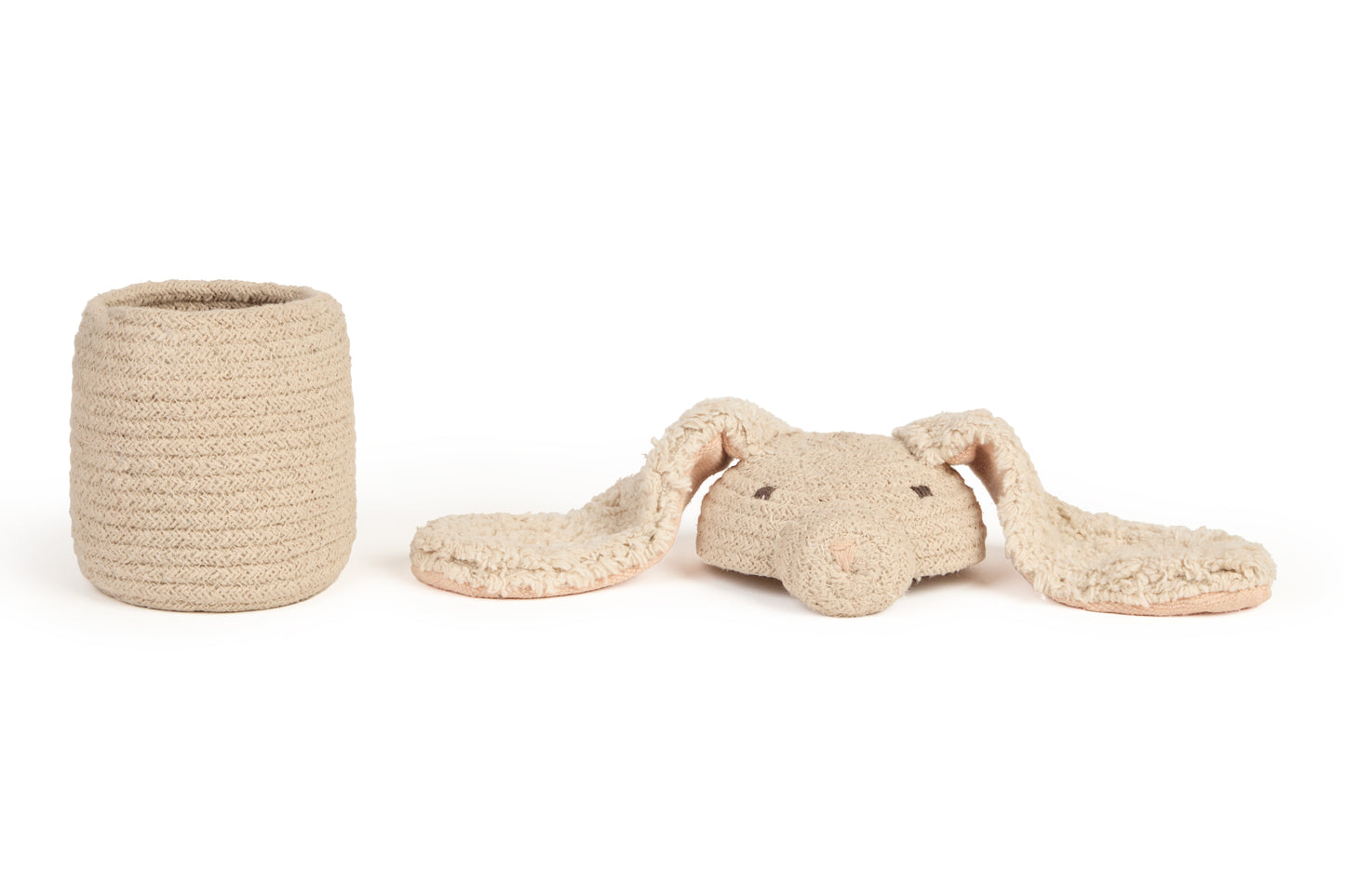 Basket Rita the Rabbit – Opbergmand konijn – Naturel – Ø 25 × 30 cm – Lorena Canals
