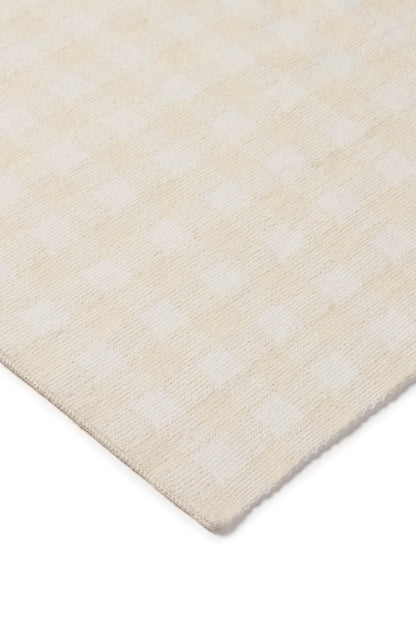 Gebreide deken Vichy Tiles – Toffee, Matcha & Ivory – 100% katoen – Lorena Canals