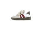 Suède babysneaker ExtremeFlex® - Beige/Red/Black - Shoesme - productfoto - afbeelding 3